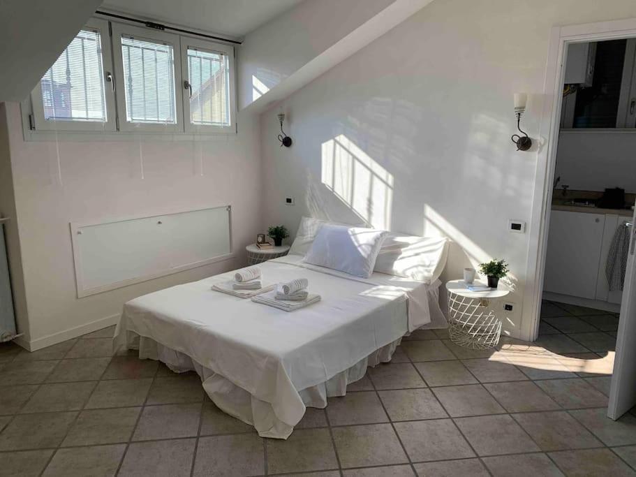 Mansarda Con Vista In Centro A Piacenza Apartment ภายนอก รูปภาพ