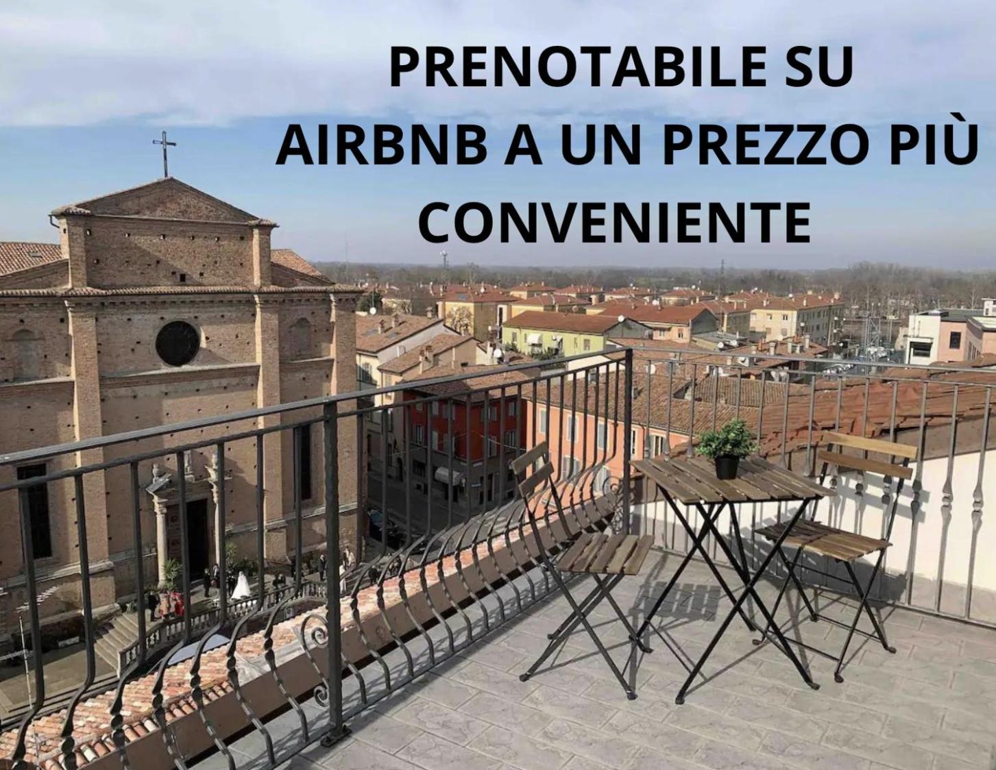 Mansarda Con Vista In Centro A Piacenza Apartment ภายนอก รูปภาพ